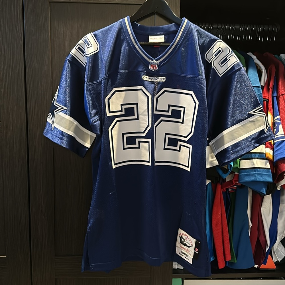 Emmitt Smith Dallas Cowboys Mitchell & Ness 2004 Authentic Throwback NFL Jersey